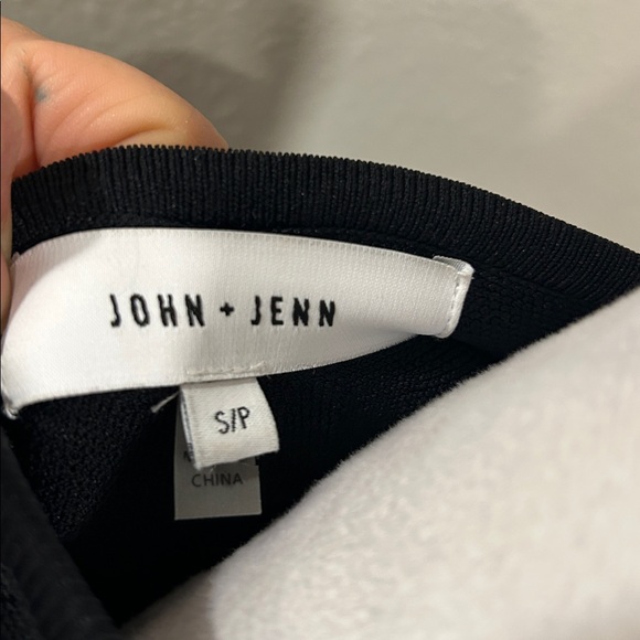 John+Jenn Black Sleeveless Textured Fit N Flare A-Line Dress S/P - Picture 2 of 9